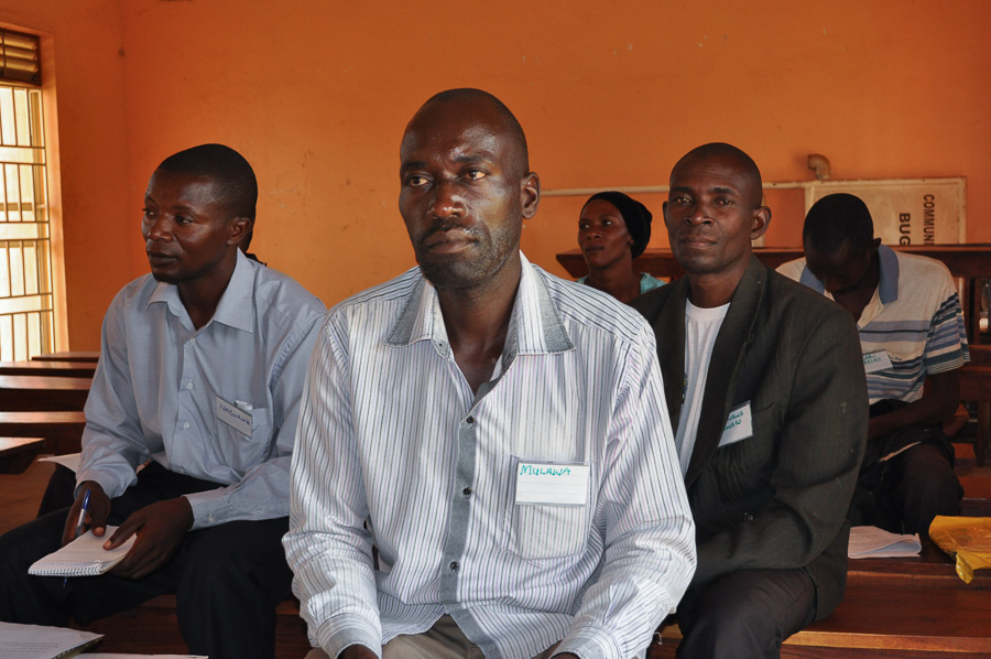 Photo of Paul Mulawa seated in a classroom