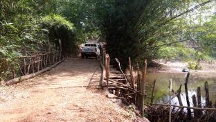 Bridge built by the community for access between Rofoindu MCHP and the city.