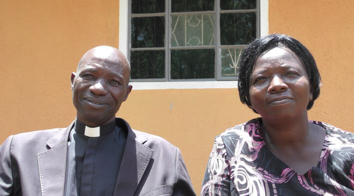 Photo of Reverend Charles Irongo and his wife, Mrs. Edith Irongo